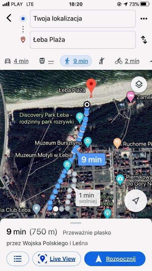 Chelstowka Villa Łeba Kültér fotó